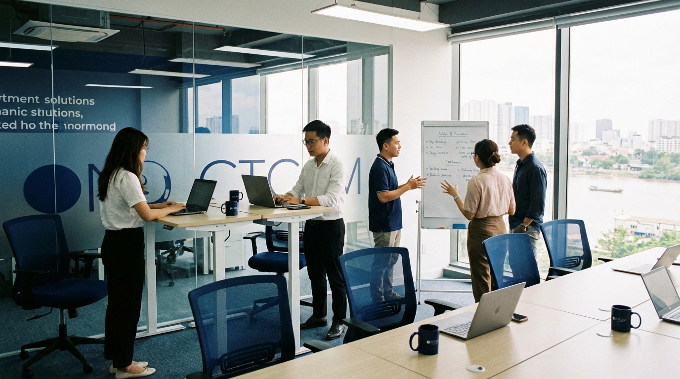 LaunchCore team office